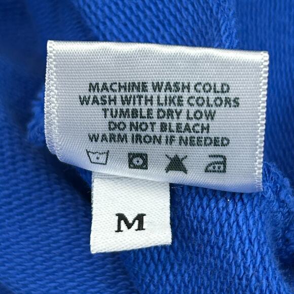 SpaceX Starship Sweatshirt Mens M Medium Blue Space Crewneck Sweater Made In USA - Picture 5 of 6